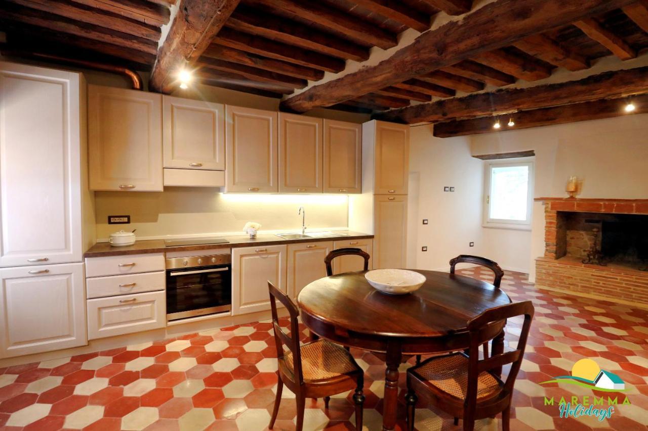 Maremma Holidays- La Casa Di Rocca Scarlino Buitenkant foto